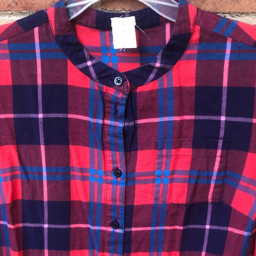 Crewcuts Red and Blue Plaid Kids Dress
